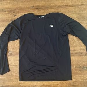 New Balance Dry Black Workout Longsleeve Tee